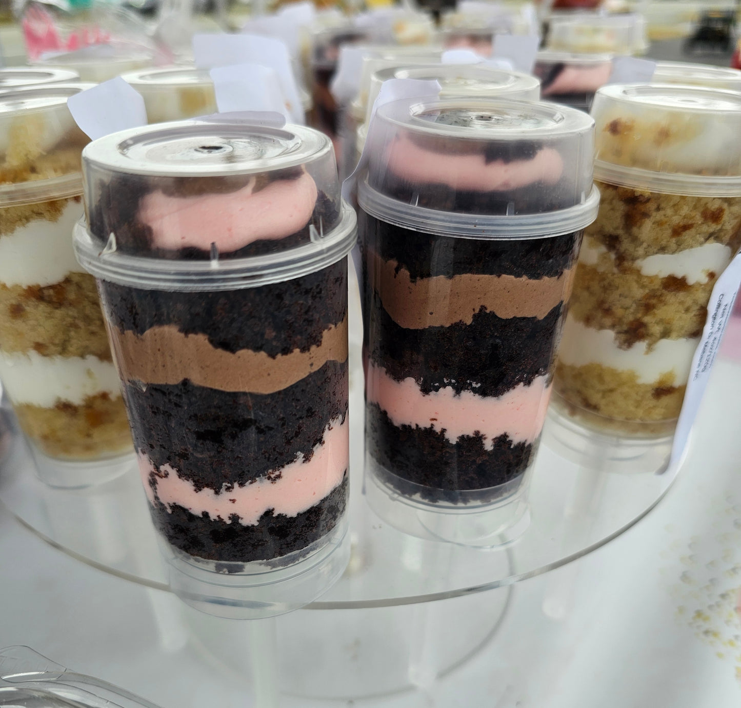 Cake Pushup Pops