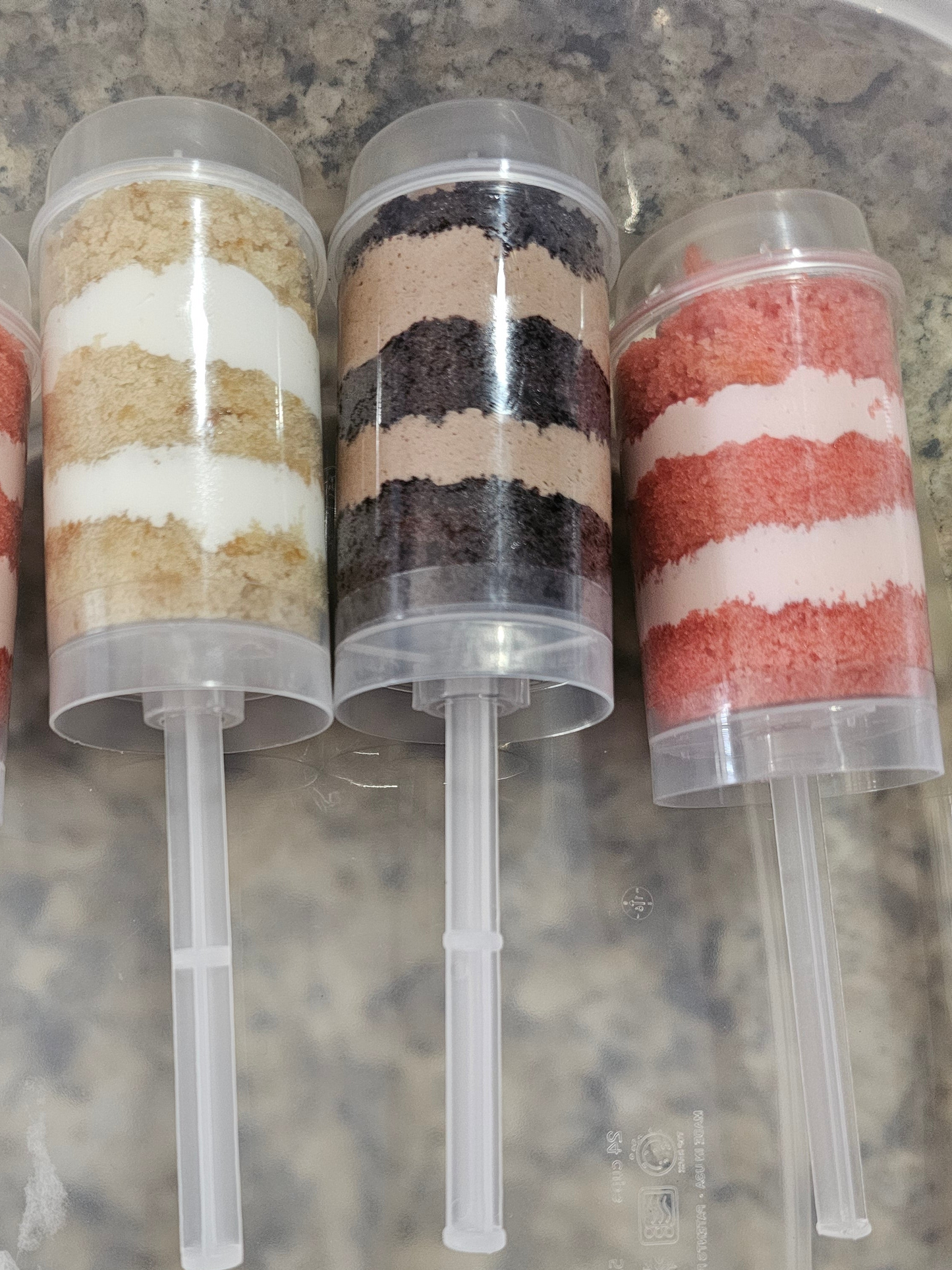 Cake Pushup Pops